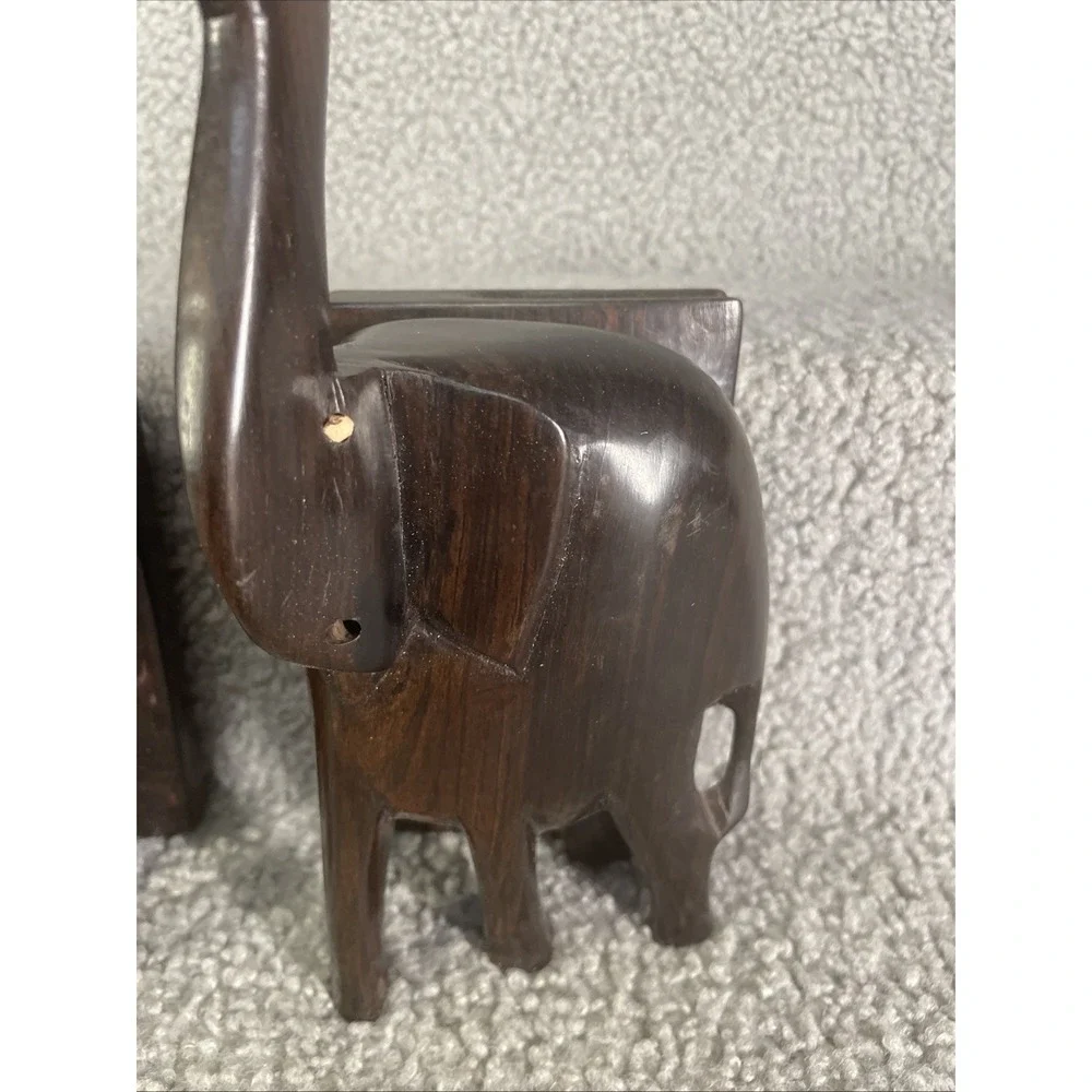 Wooden Ships vintage handcarved